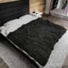 Angry Horse Dark Tiger Velveteen Plush Blanket - Image 4