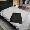 Angry Horse Dark Tiger Velveteen Plush Blanket - Image 8