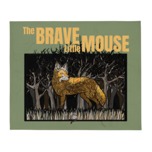 Field Fox Throw Blanket