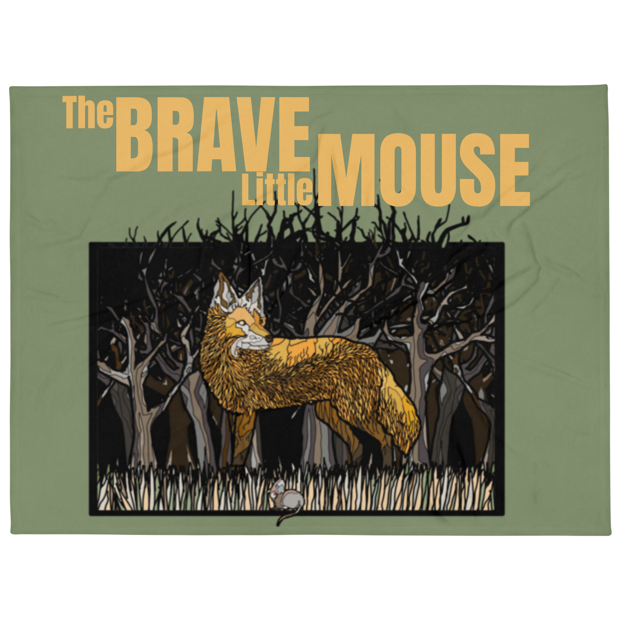 Field Fox Throw Blanket - Image 2