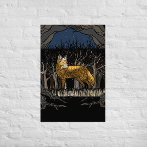 Field Fox Poster