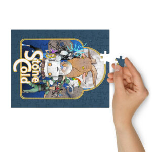 Stone Cold Jigsaw puzzle with tin