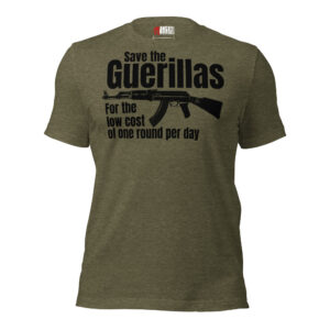 Save the Guerillas - Unisex t-shirt