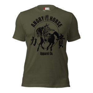 Angry Horse Samurai - Strength & Honor - Unisex t-shirt