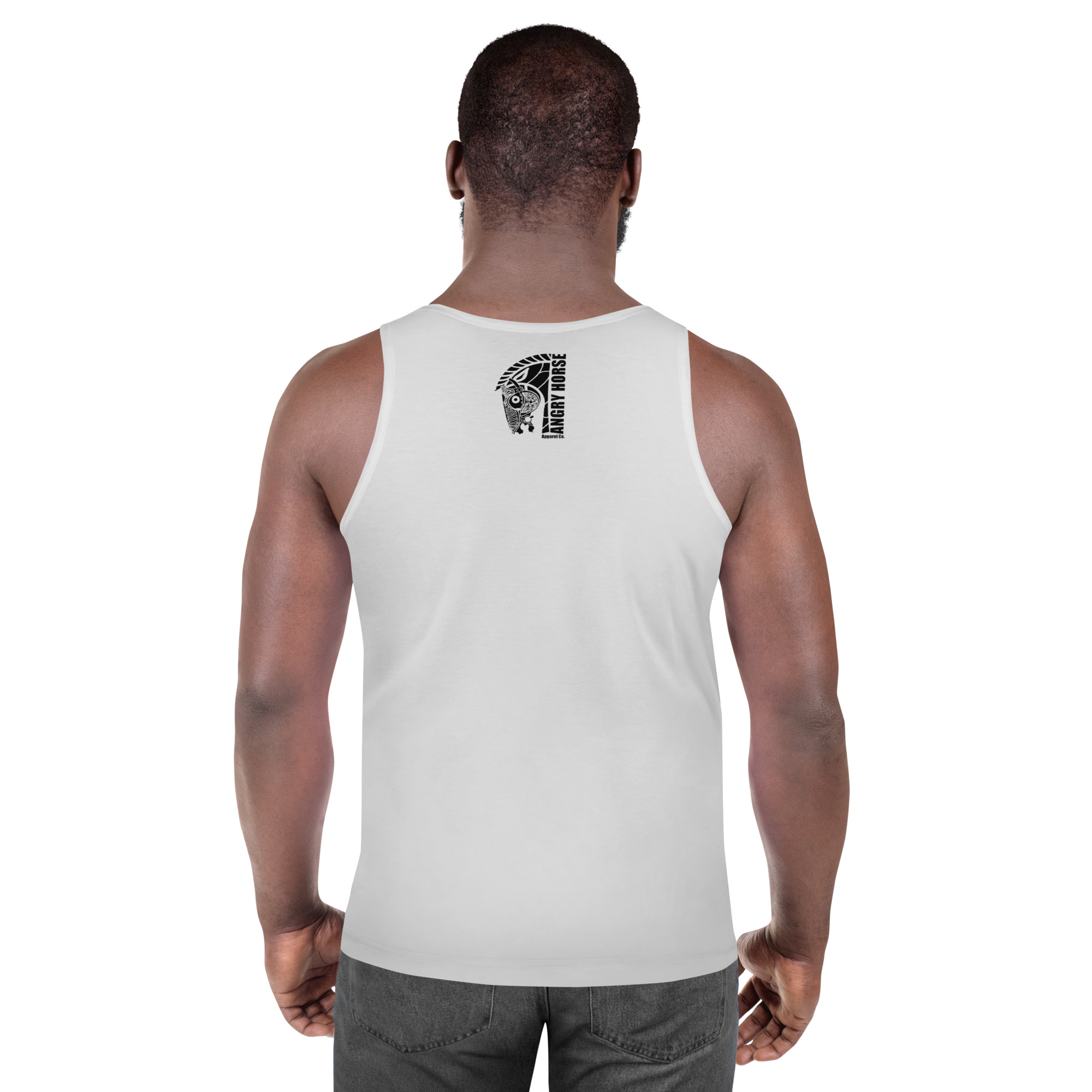 Do Not Skip Leg Day, Black on White - Unisex Tank Top - Image 13