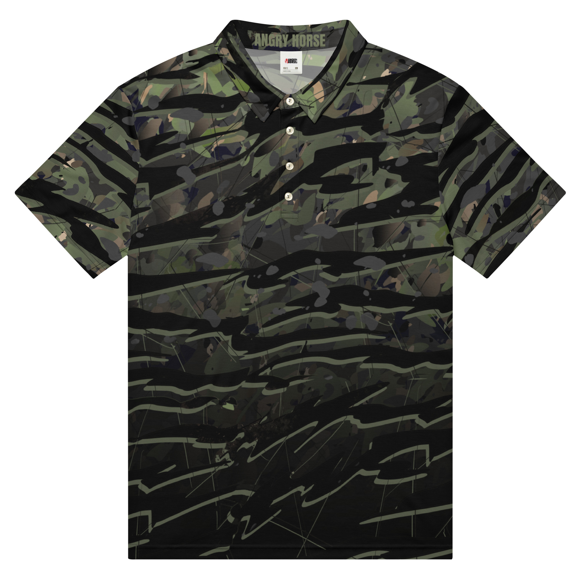 Mystic Tiger - Men’s slim fit polo - Image 7