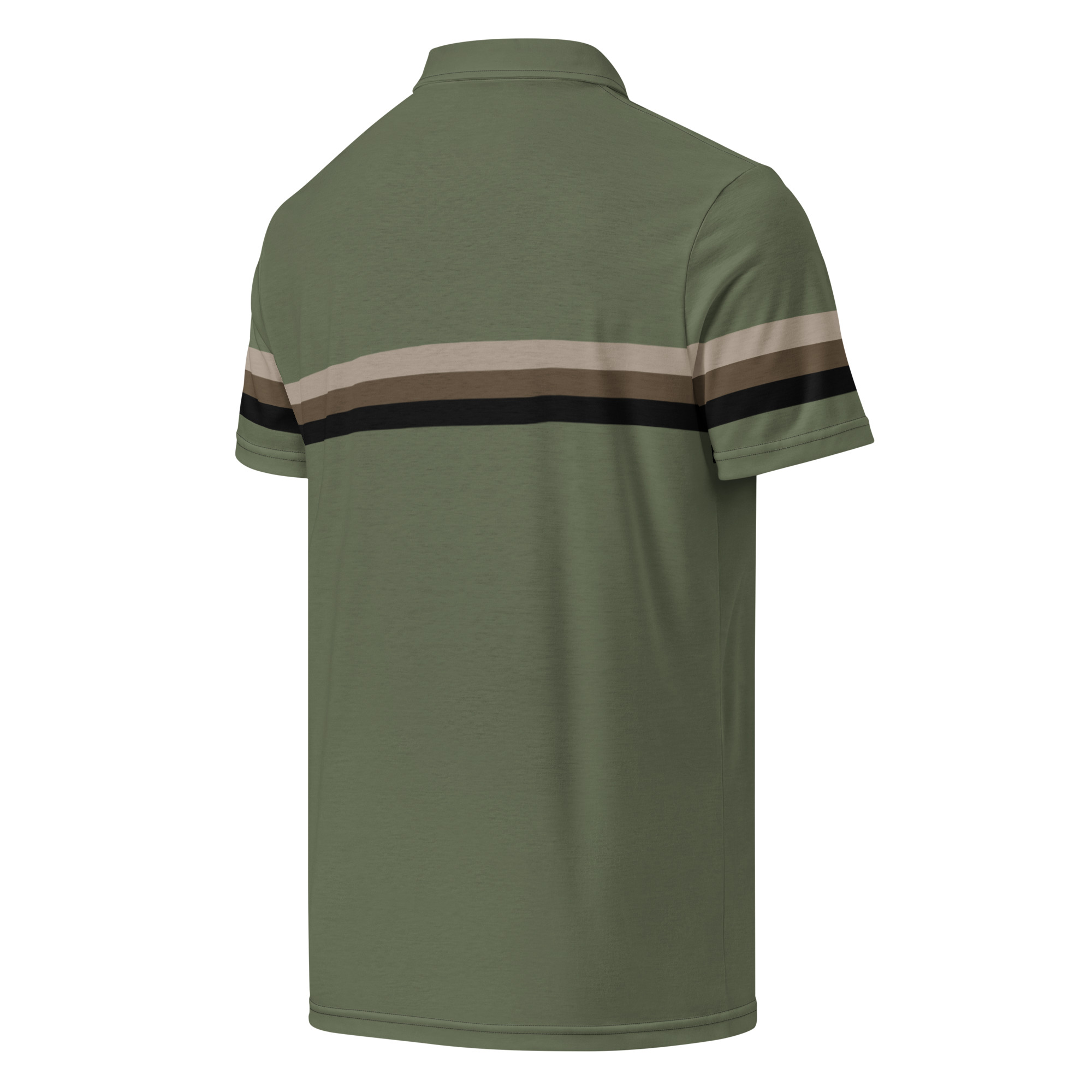 80's Gray Man - Men’s slim fit polo - Image 4