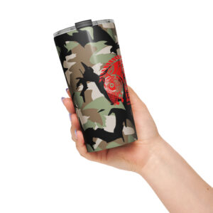 Angry Horse 90s War Hero - Tapered stainless steel tumbler