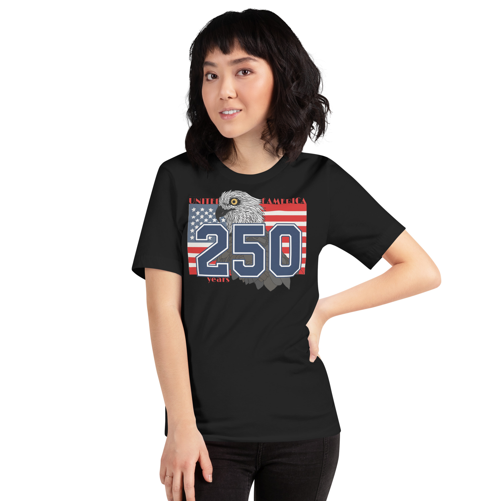 USA 250 - Eagle - Unisex t-shirt - Image 4