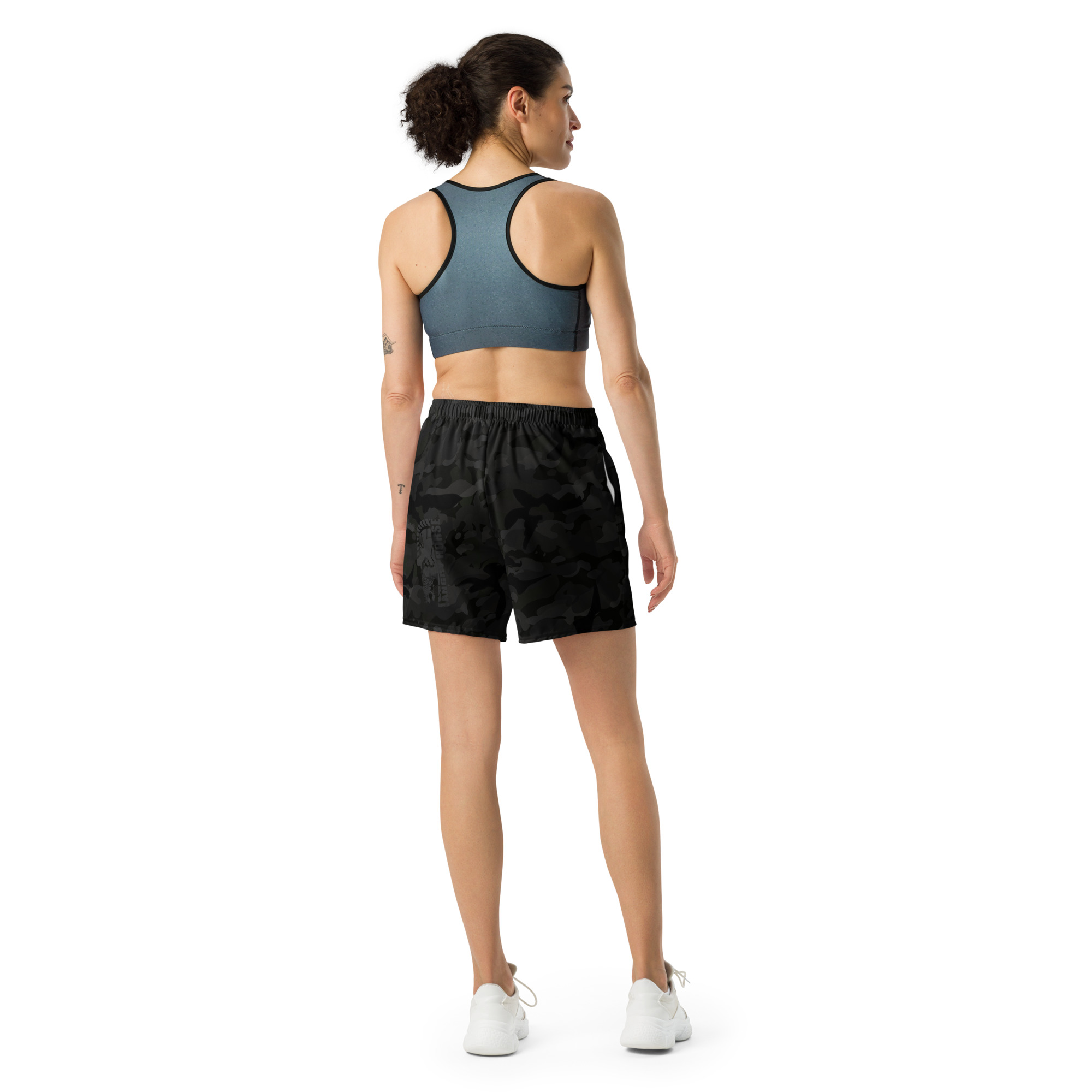 Dark Horse X Unisex Athletic Long Shorts - Image 10
