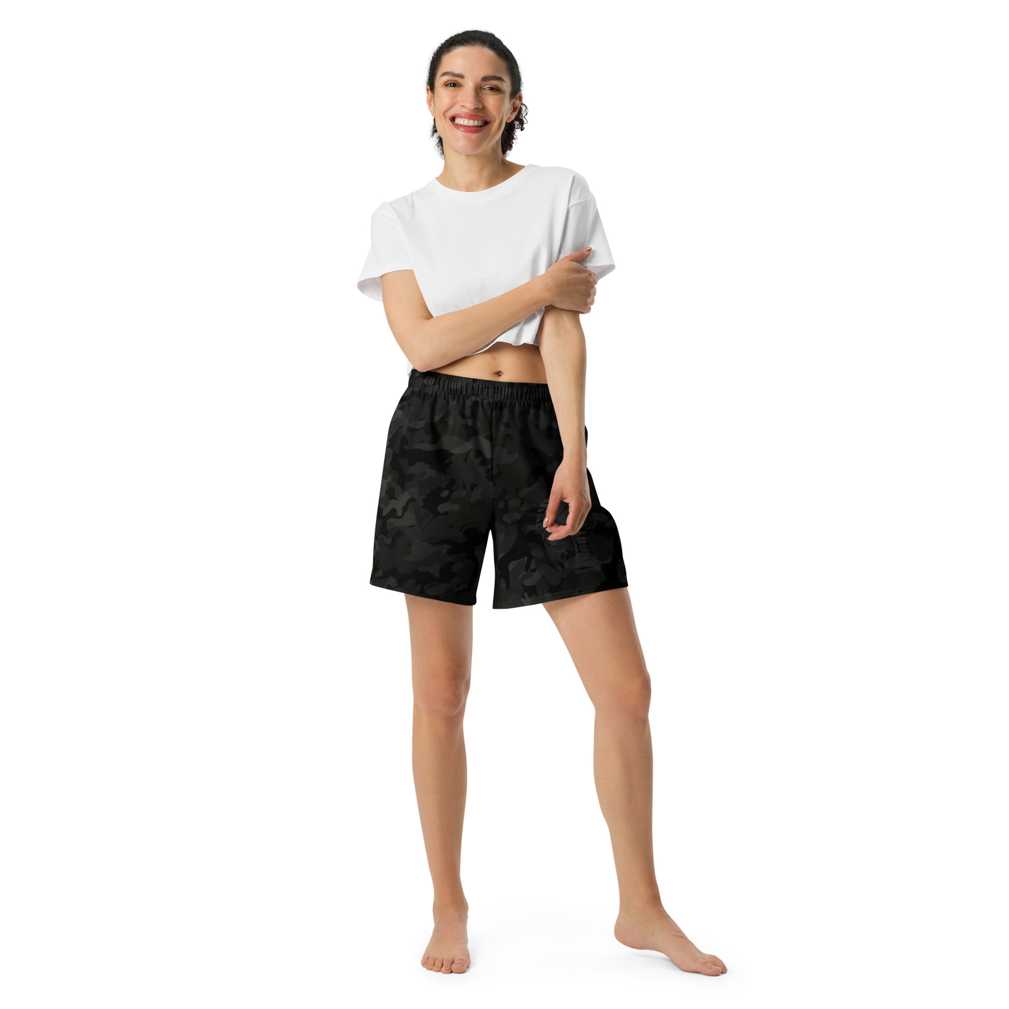 Dark Horse X Unisex Athletic Long Shorts - Image 13