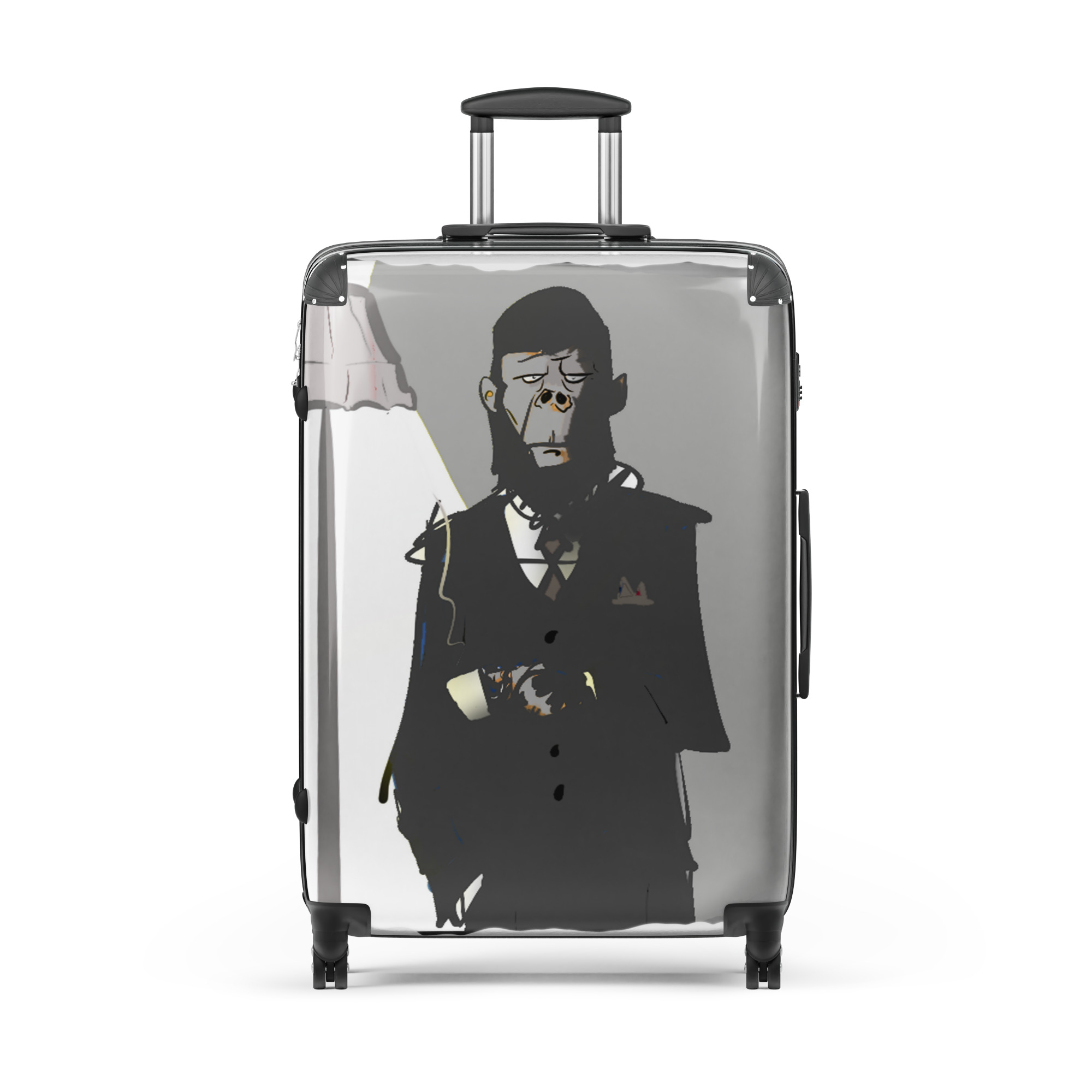 Ape Portrait Hard-shell suitcase - Image 3