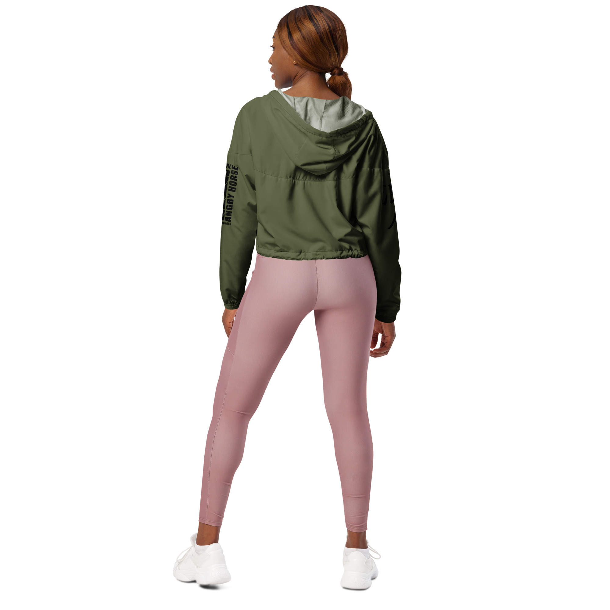 Angry Horse Ronin - Women’s cropped windbreaker - Image 8