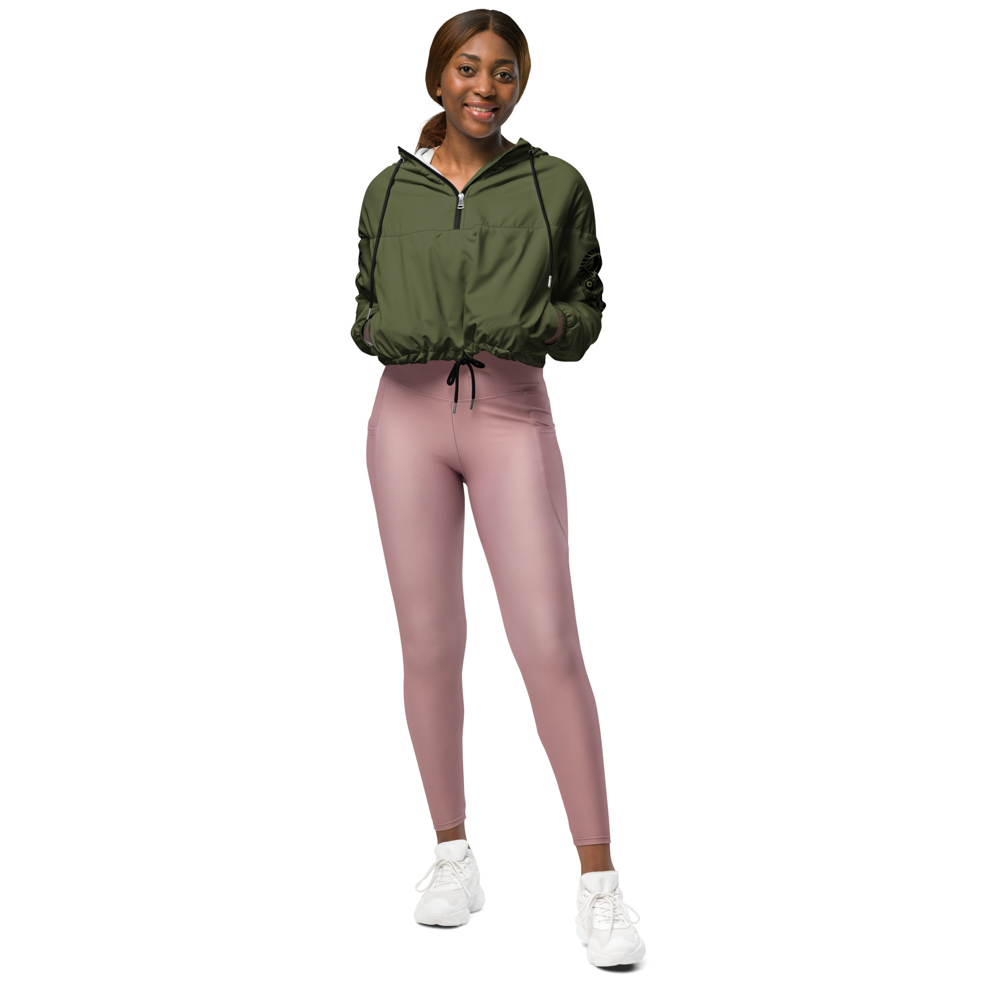 Angry Horse Ronin - Women’s cropped windbreaker - Image 12