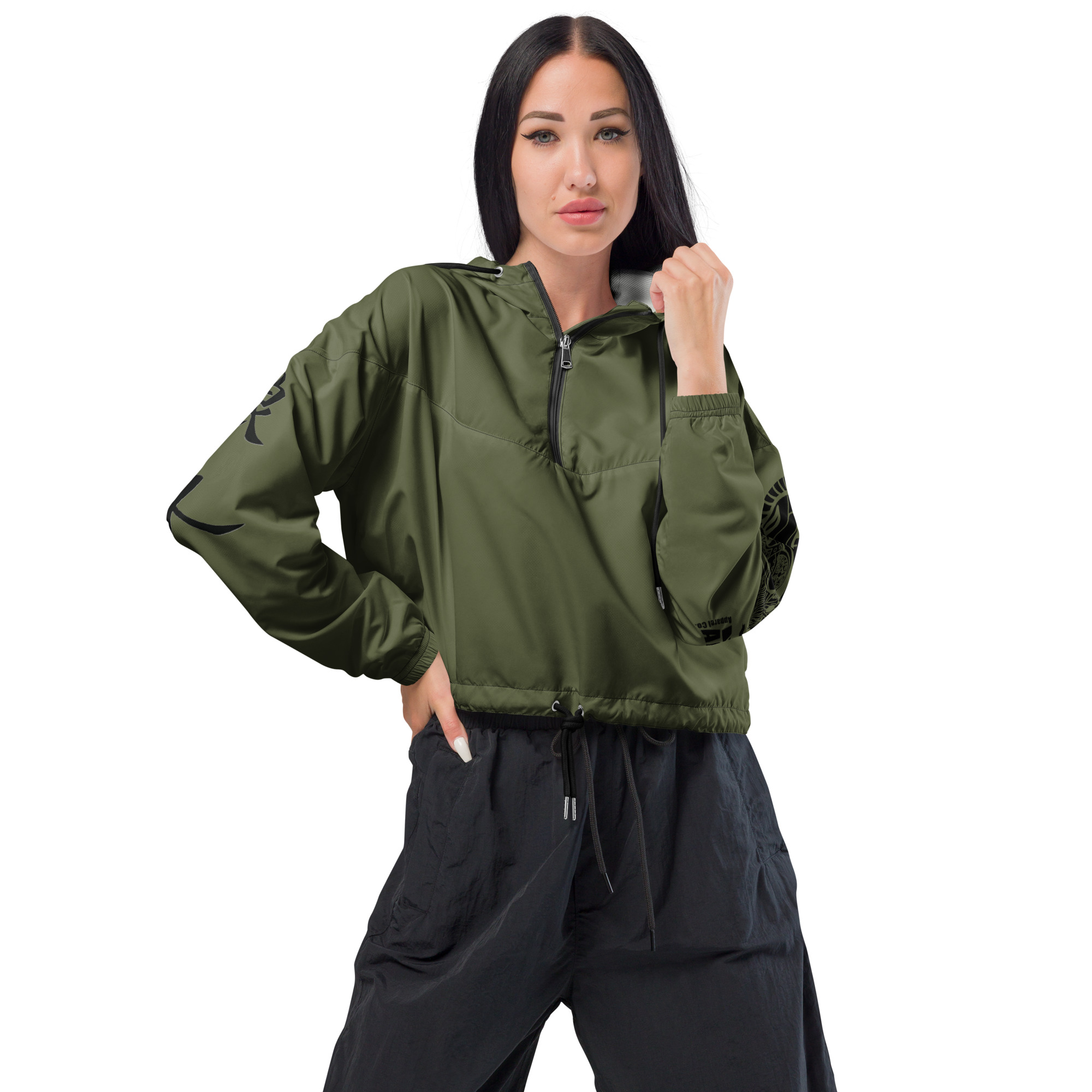 Angry Horse Ronin - Women’s cropped windbreaker - Image 13