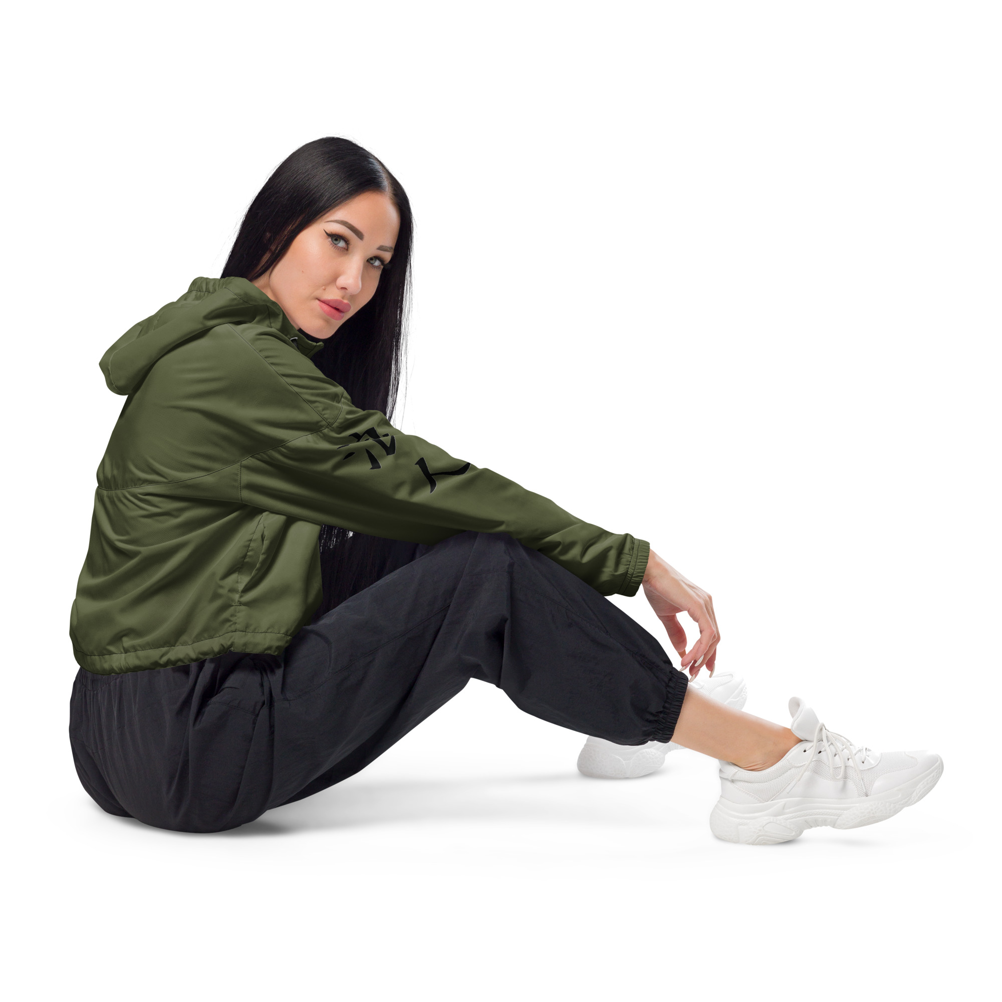 Angry Horse Ronin - Women’s cropped windbreaker - Image 9