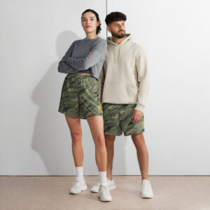 Faded Ghillie - Unisex Athletic Long Shorts