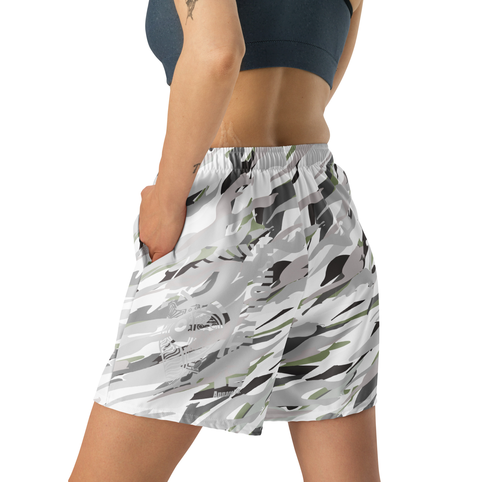 Storm Shadow - Unisex Athletic Long Shorts - Image 5