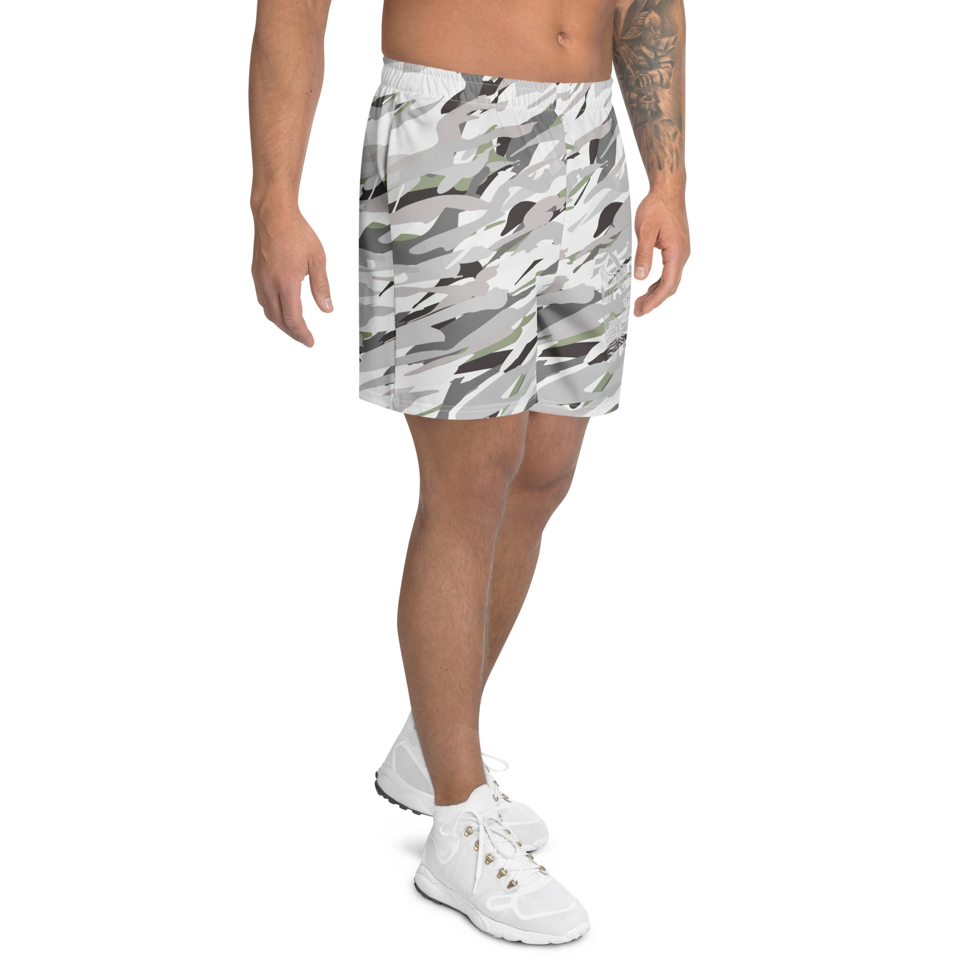 Storm Shadow - Unisex Athletic Long Shorts - Image 11