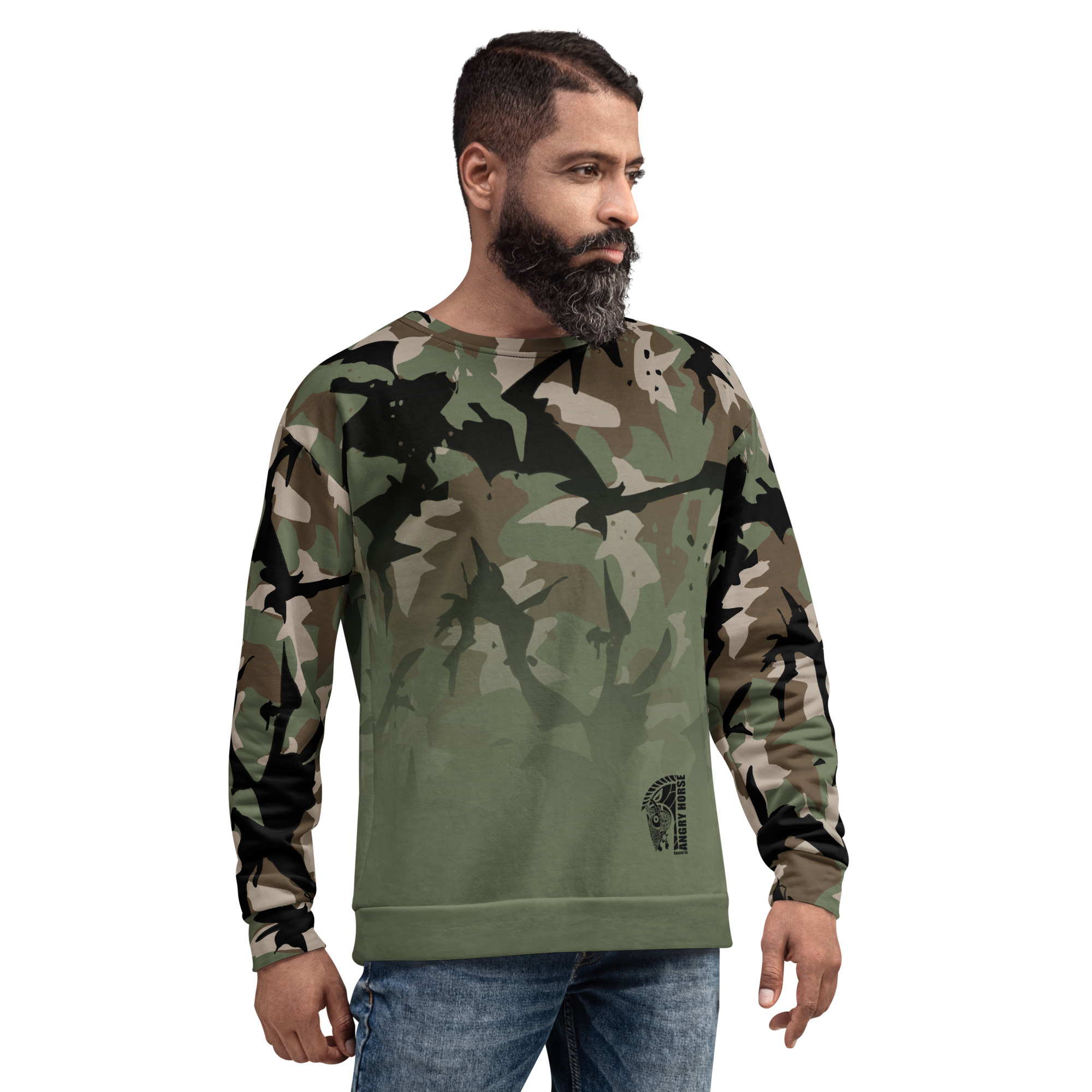 90s War Hero True Fade Unisex Sweatshirt - Image 5