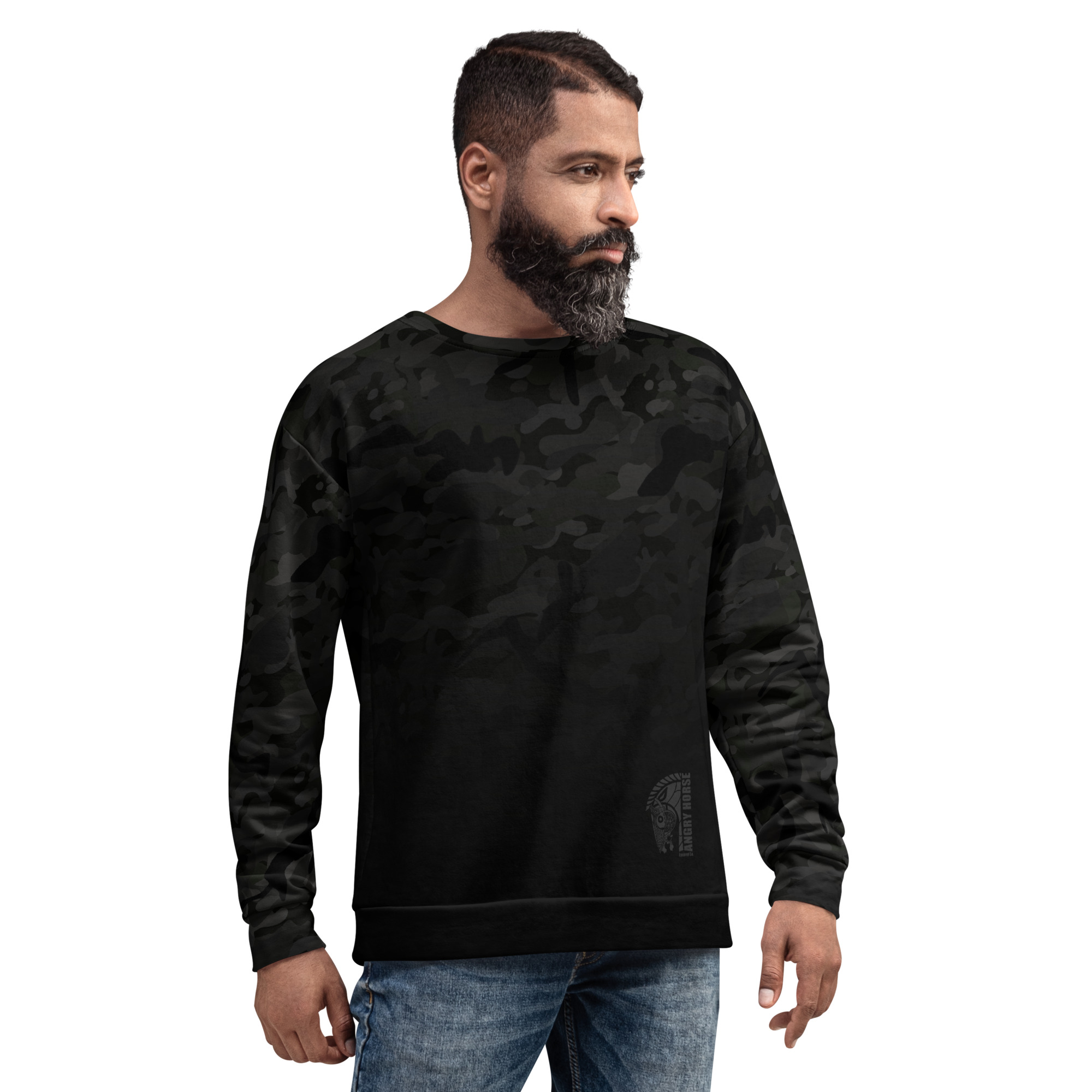 Dark Horse True Fade Unisex Sweatshirt - Image 5