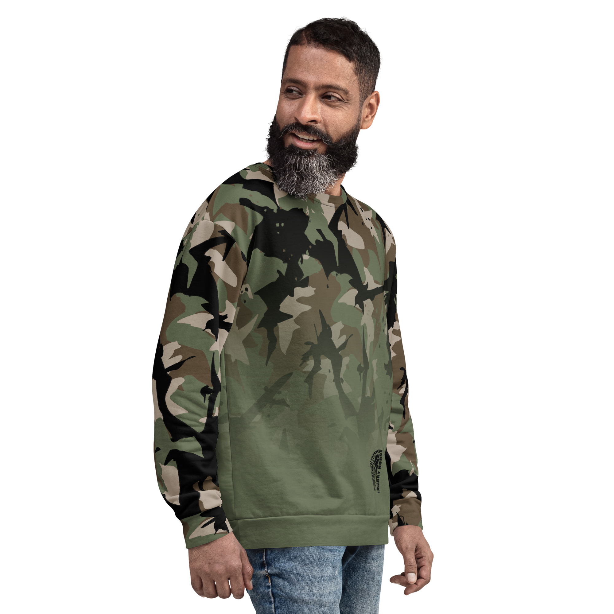 90s War Hero True Fade Unisex Sweatshirt - Image 7